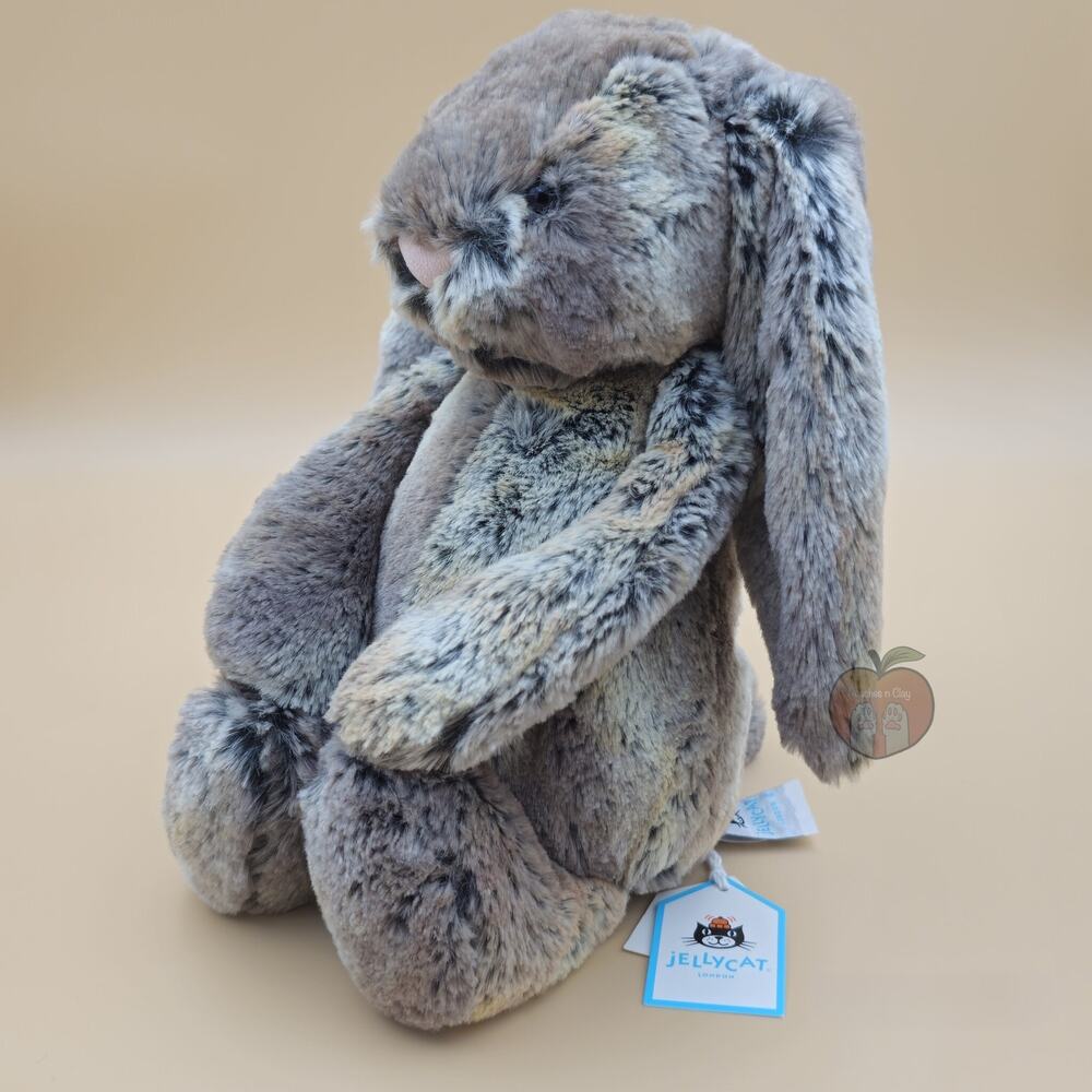 Jellycat Bashful Woodland Bunny Medium - AUTHENTIC - NEW WITH TAGS